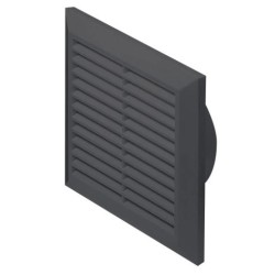 Kratka wentylacyjna CLASSIC 170x170mm grafitowa  AWT61GR
