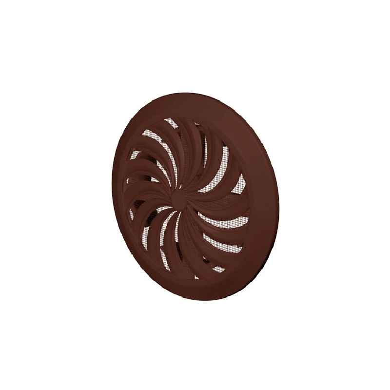 Kratka wentylacyjna CLASSIC Ø II 160mm brązowa AWT86BR