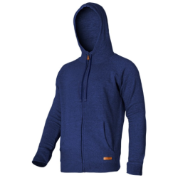 BLUZA Z KAPTUREM GRANATOWA ''L''