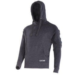 BLUZA Z KAPTUREM CZARNA 320G XL