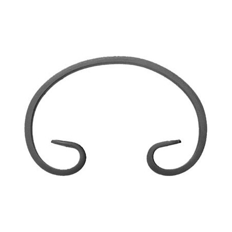 Element skrętny z płask. 12x6mm 145x95mm ART10042