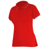 KOSZULKA POLO DAMSKA CZERW.L