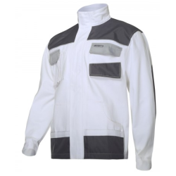 BLUZA BIAŁO-SZARA 3XL