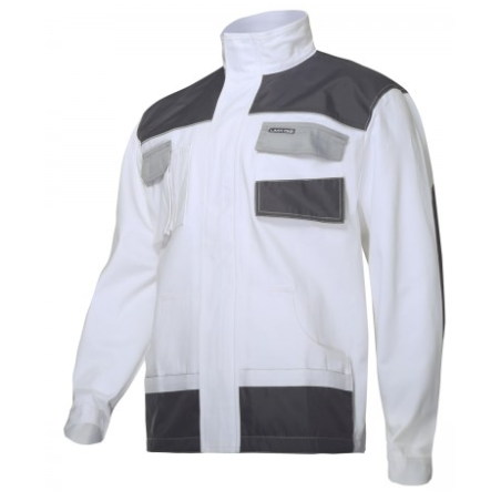 BLUZA BIAŁO-SZARA 3XL