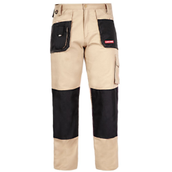 SPODNIE BEŻOWE 100% BAW. M 50