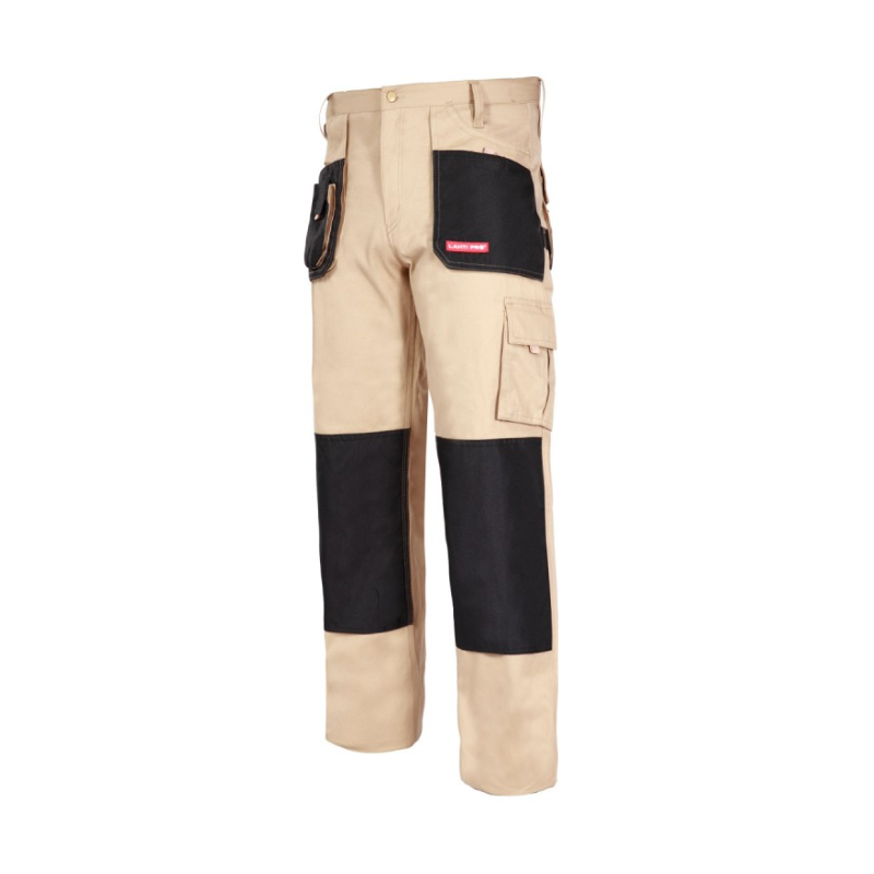 SPODNIE BEŻOWE 100% BAW. 2L 54