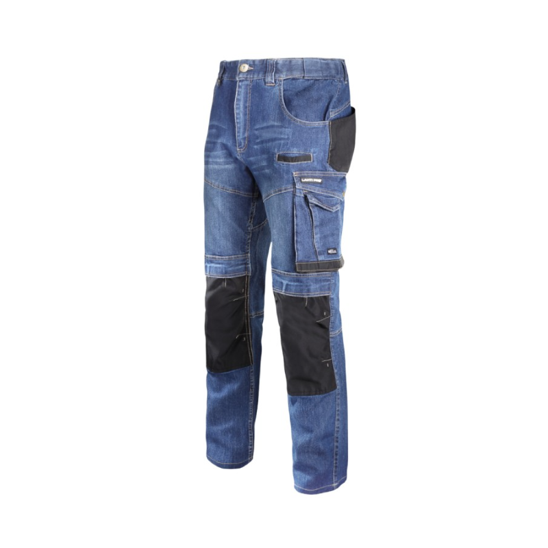 SPODNIE JEANSOWE ZE WZMOC.M #