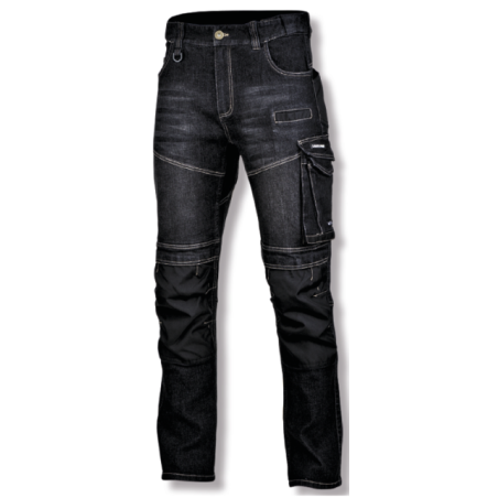 SPODNIE JEANSOWE CZARNE 3XL