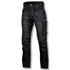 SPODNIE JEANSOWE CZARNE 3XL