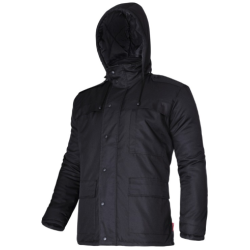 KURTKA OCIEPLANA CZARNA 2XL #