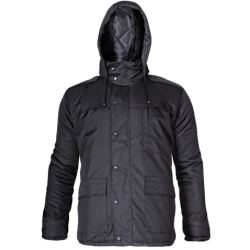 KURTKA OCIEPLANA CZARNA 3XL #