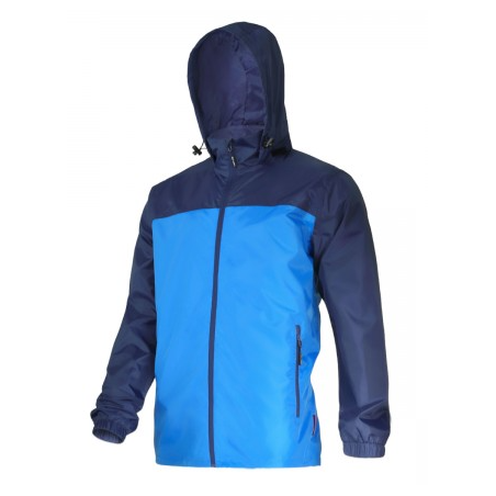 KURTKA WIOSENNO-JESIENNA GRANAT. - NIEBIESKA