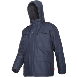 KURTKA OCIEPLANA GRANATOWA M