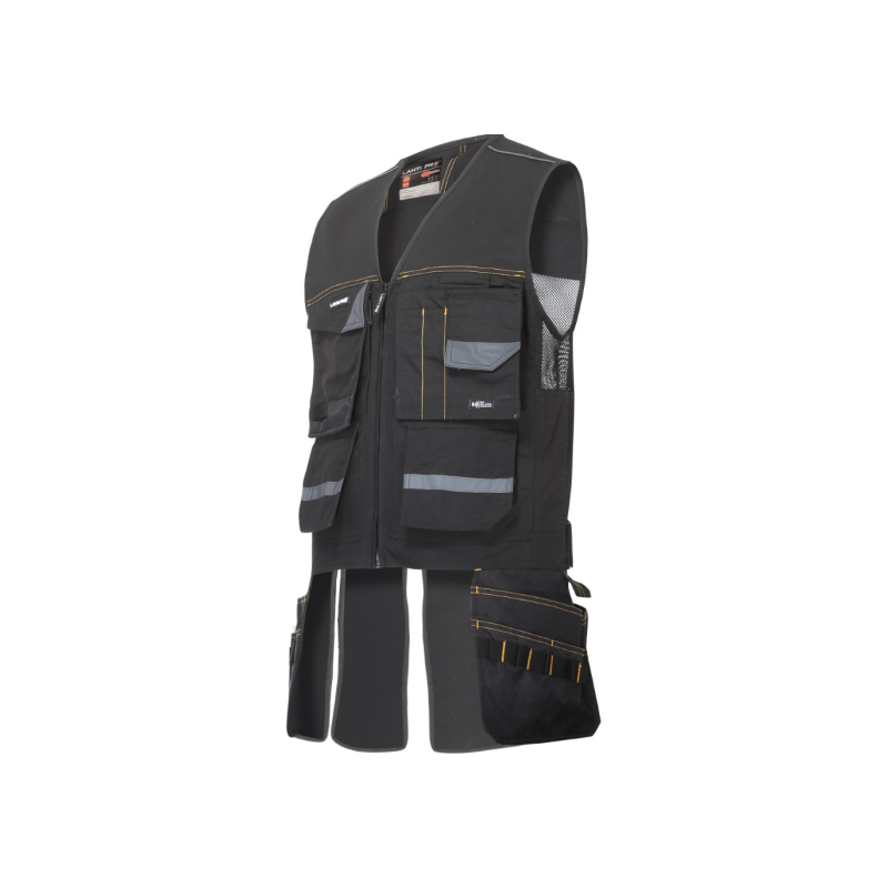 KAMIZELKA MONTERSKA CZARNA 2XL