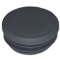 Zaślepka okrągła calowa 1 1/4" szara TULZAS1.1/4SZ