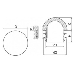 ZASLEPKA POLKOL.1 1/4/SZ