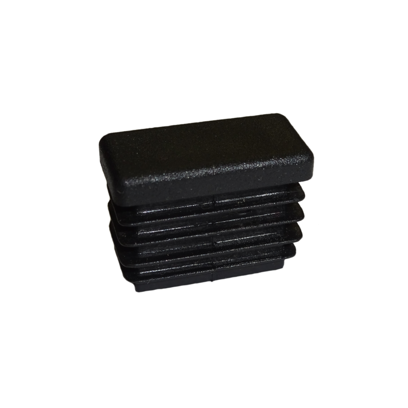 Zaślepka prostokątna 15x20mm czarna TULZAS15X20CZ