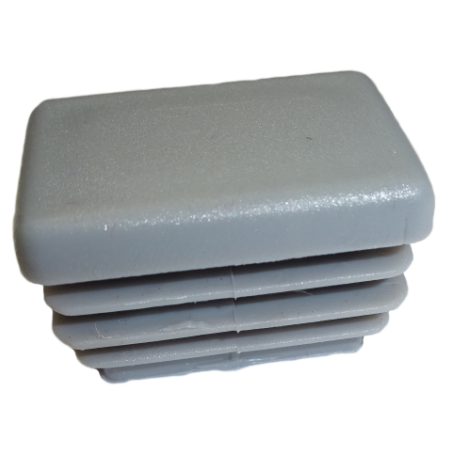 Zaślepka prostokątna 20x30mm szara TULZAS20X30SZ