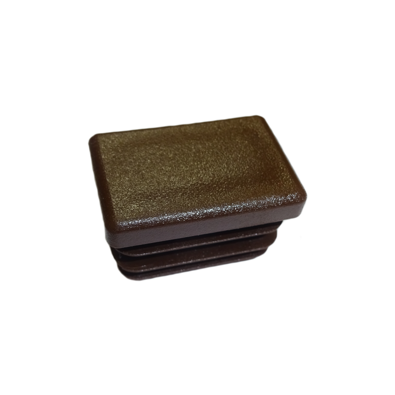 Zaślepka prostokątna 20x60mm brązowa TULZAS20X60BR