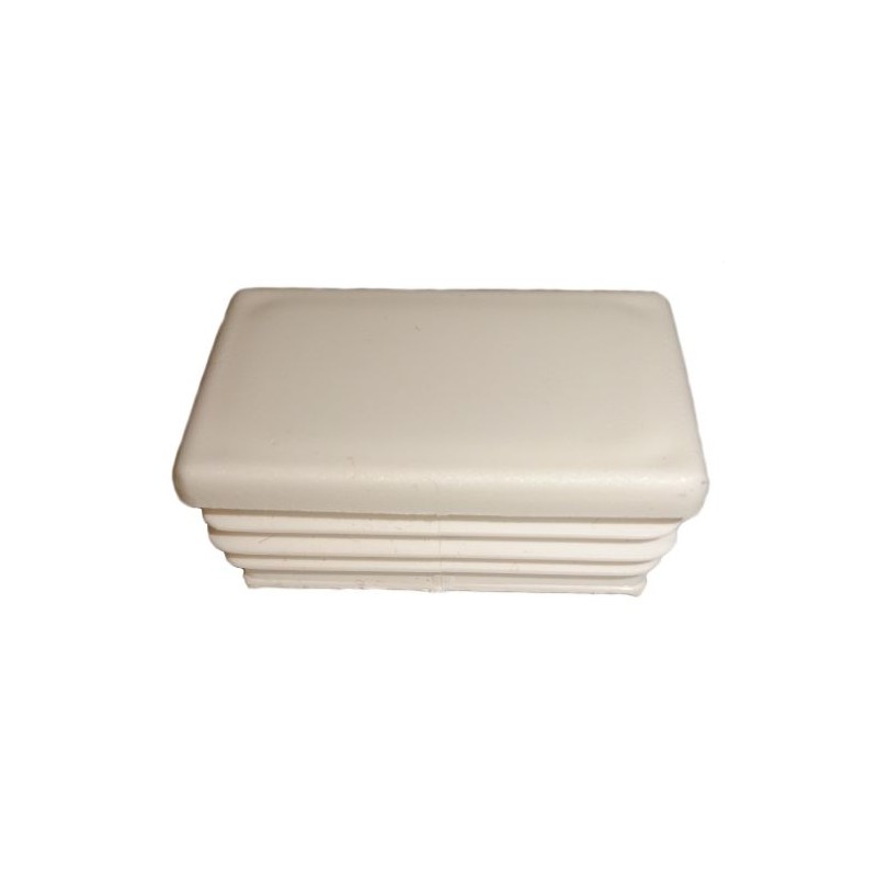 Zaślepka prostokątna 30x50mm biała TULZAS30X50BI