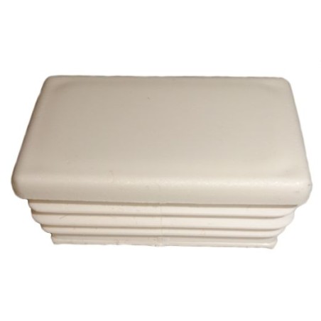 Zaślepka prostokątna 30x50mm biała TULZAS30X50BI