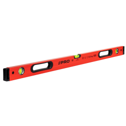 POZIOMNICA CZERWONA Z UCHWYTEM PRO800 100CM 3-01-01-BE-100