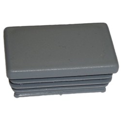 Zaślepka prostokątna 30x50mm szara TULZAS30X50SZ