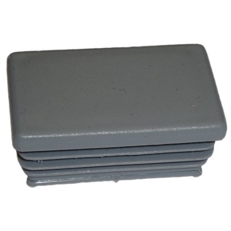 Zaślepka prostokątna 30x50mm szara TULZAS30X50SZ