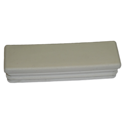 Zaślepka prostokątna 40x100mm biała TULZAS40100B