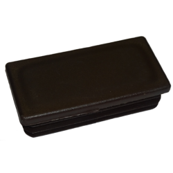 Zaślepka prostokątna 40x80mm brązowa TULZAS40X80BR