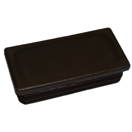 Zaślepka prostokątna 40x80mm brązowa TULZAS40X80BR