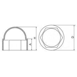 MASKOWNICA NAKRETKI M12 GRAFIT