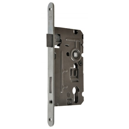 Zamek 110 72/50 czoło 20/220mm na wkładkę lewy ocynk biały ZP-CZ-954