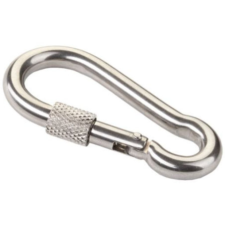 Karabińczyk z zabezpieczeniem 6x60mm BASKAR74.6Z