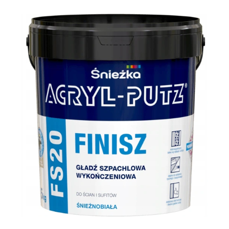 Gładź szpachlowa wykończeniowa ACRYL PUTZ FINISH 1,5kg BAWAKR10.74
