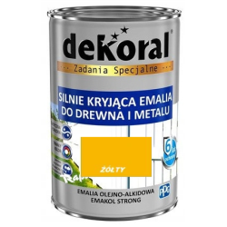 Farba olejna EMAKOL STRONG 0,9L żółta BAWEMA10.11