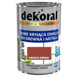 Farba olejna EMAKOL STRONG 0,9L orzech średni BAWEMA10.13