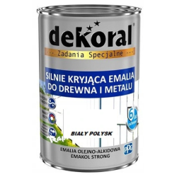 Farba olejna EMAKOL STRONG 0,9L biała BAWEMA10.14