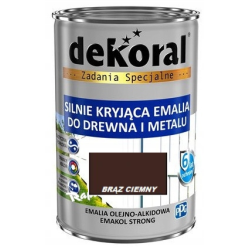 Farba olejna EMAKOL STRONG 0,9L ciemny brąz BAWEMA10.29