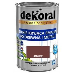 Farba olejna EMAKOL STRONG 0,9L mahoń BAWEMA10.37