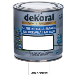 Farba olejna EMAKOL STRONG 0,2L biała BAWEMA10.4