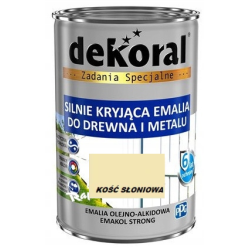 Farba olejna EMAKOL STRONG 0,9L kość słoniowa BAWEMA10.50