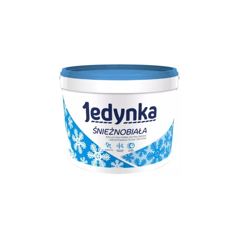 Farba emulsyjna wewnętrzna JEDYNKA 10L biała BAWEMU10.5