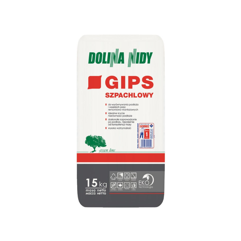 GIPS SZPACHLOWY 15KG