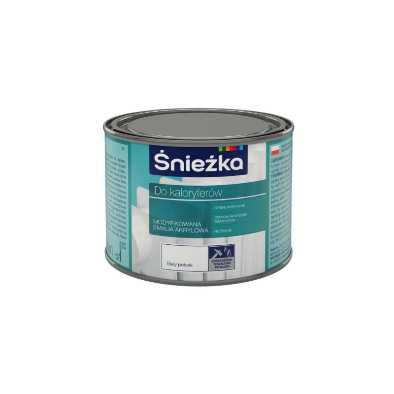 Śnieżka do kaloryferów biała 0,4L BAWSNI10.6
