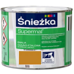 Emalia SUPREMAL orzech jasny połysk 0,2L BAWSUP10.11