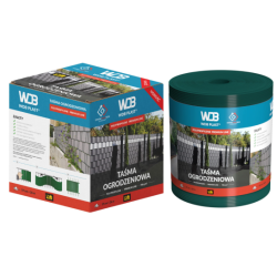 Taśma ogrodzeniowa poliprepylenowa 700g/m2 zielona WDB620106005