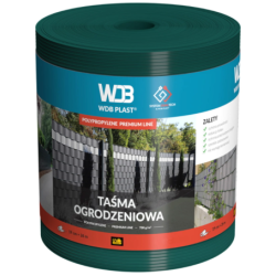 Taśma ogrodzeniowa poliprepylenowa 700g/m2 zielona WDB620106005