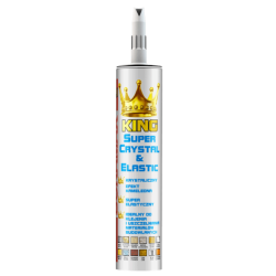 Klej polimerowy KING SUPER CRYSTAL & ELASTIC 290ml X7-KINGSC290