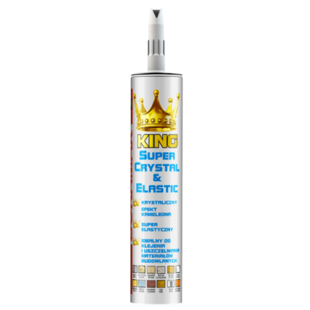 Klej polimerowy KING SUPER CRYSTAL & ELASTIC 290ml X7-KINGSC290